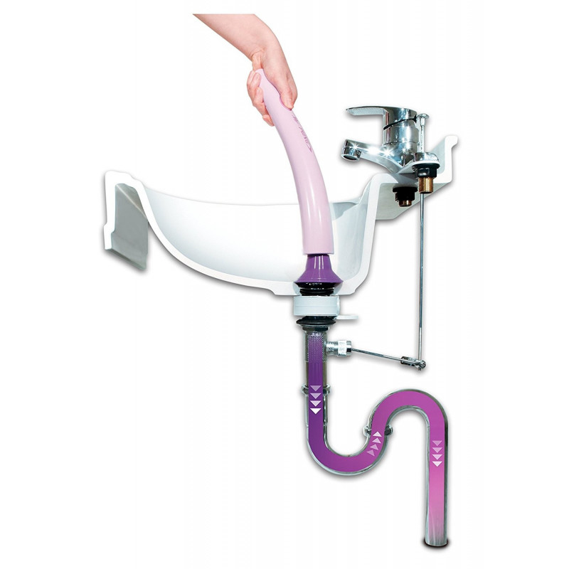 Desatascador ONE TOUCH/ 1 pulsación de botón/ Con CO2 sin productos químicos agresivos