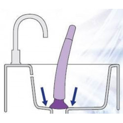 Desatascador ONE TOUCH/ 1 pulsación de botón/ Con CO2 sin productos químicos agresivos