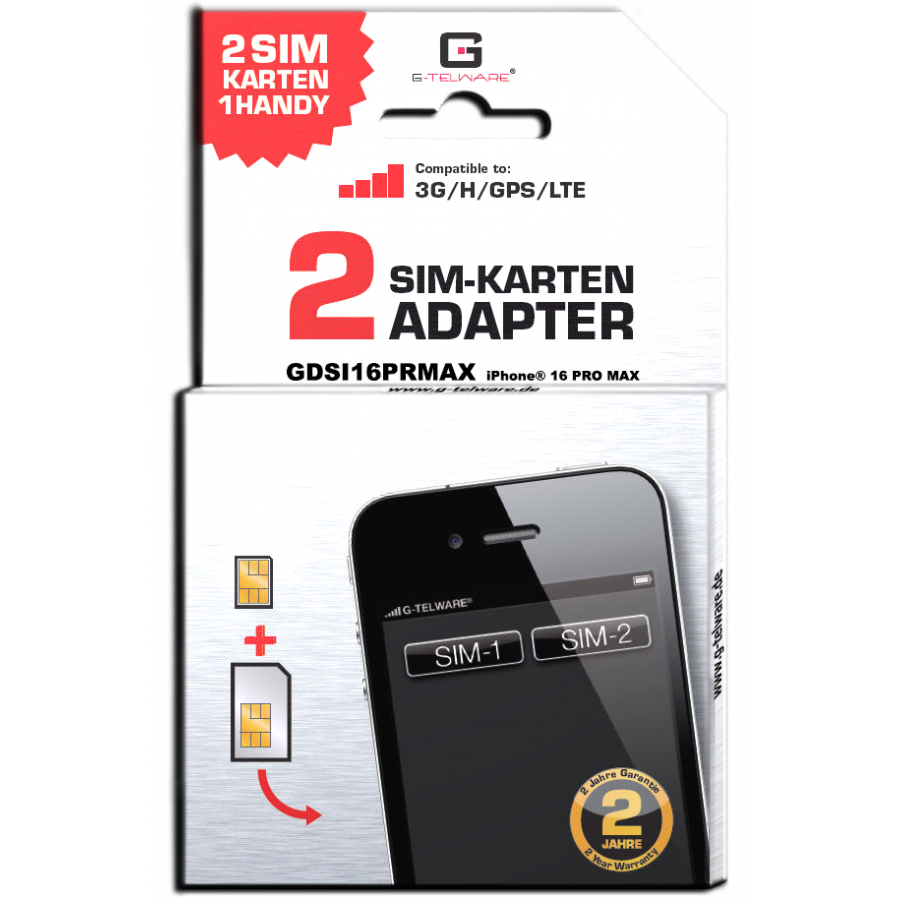 Adapter Dual SIM iPhone® GDSISE