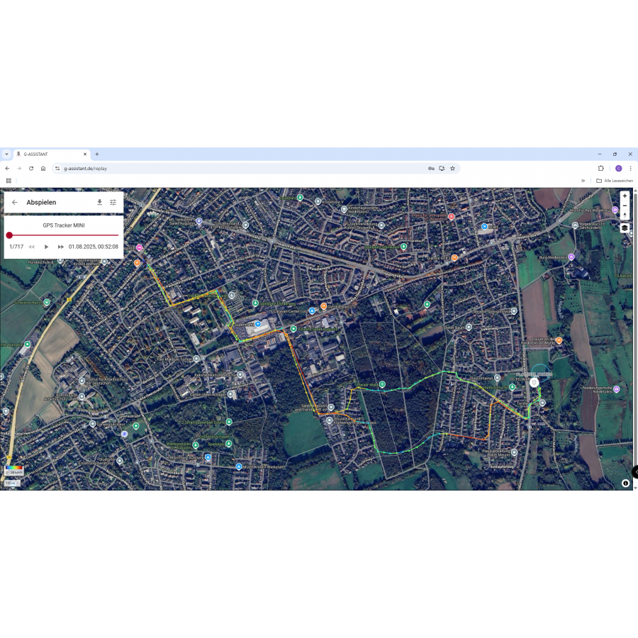 SOS Tracker Senior Kids Sistema di localizzazione GPS