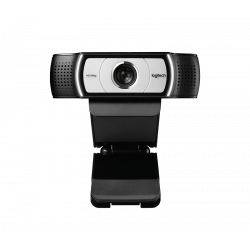 Logitech C930e Бизнес Веб-камера, Full HD 1080p, 90° Поле просмотра, 4x Zoom, Autofocus, RightLight 2 технологии, Cover Panel, F