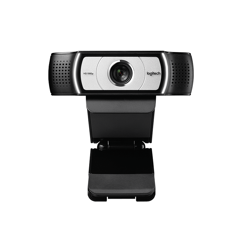 Logitech C930e Бизнес Веб-камера, Full HD 1080p, 90° Поле просмотра, 4x Zoom, Autofocus, RightLight 2 технологии, Cover Panel, F