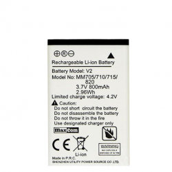 Rechargeable battery for the OneTouch SOS cell phone with SOS ARMBAND!
