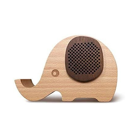 Olifant Bluetooth 4.0+EDR(!) LautsprecherBox von G-TELWARE®/ FSC® Zertifiziertes Buchenholz/ 3,5mm Klinke/Warmer sonorer Sound