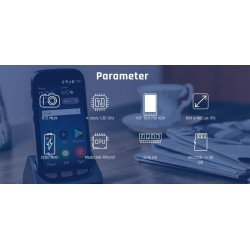 ONETOUCH SOS Harmony SMARTPHONE/ANDROID/8MP/2MP CAMERA