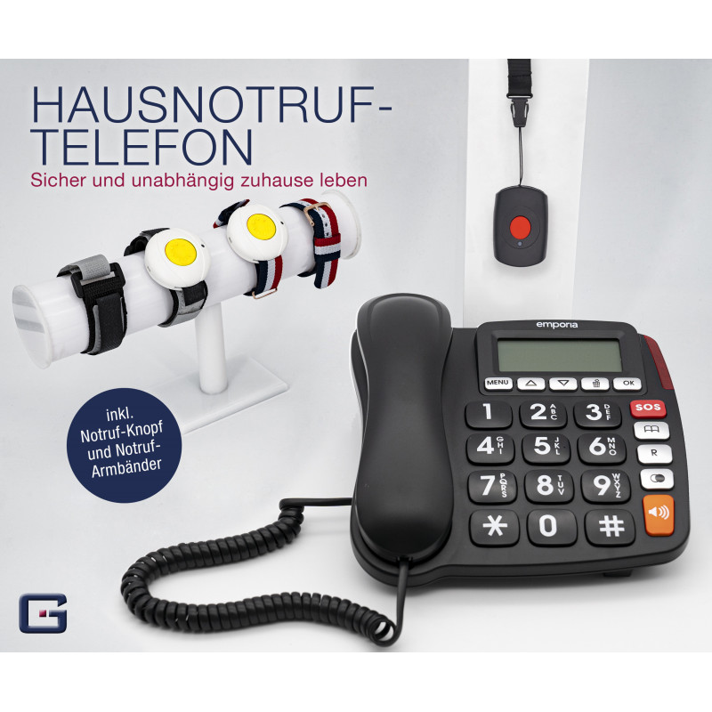 EMPORIA KFT19 SOS 30 Numery alarmowe(G-TELWARE®)