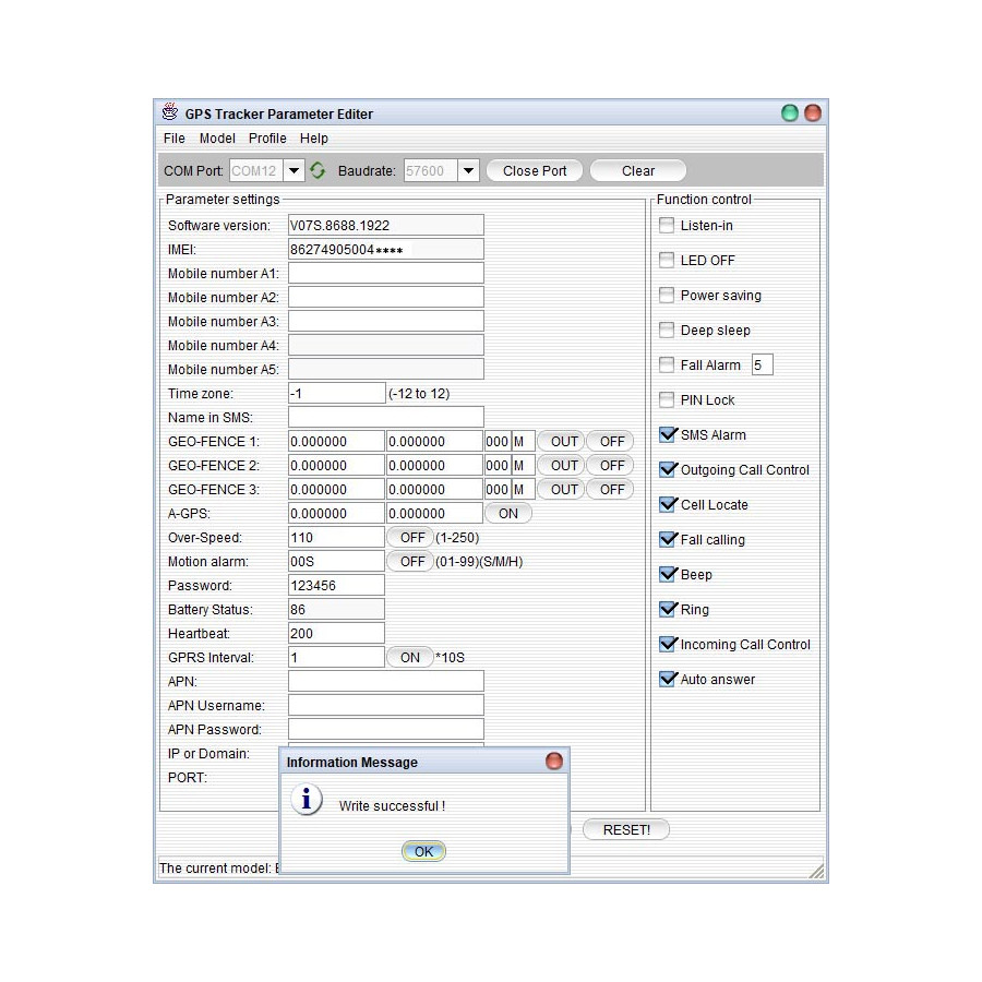 Klucz sprzętowy USB ułatwiający konfigurację G-ASSISTANT®