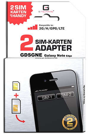 Dual SIM Adapter kompatibel für Samsung Galaxy® - 第 5/21 張圖片