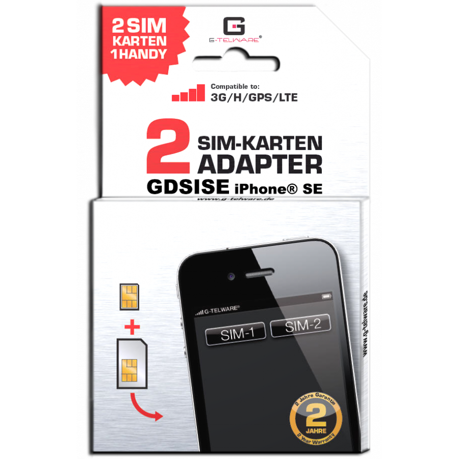 Adapter Dual SIM iPhone® GDSISE
