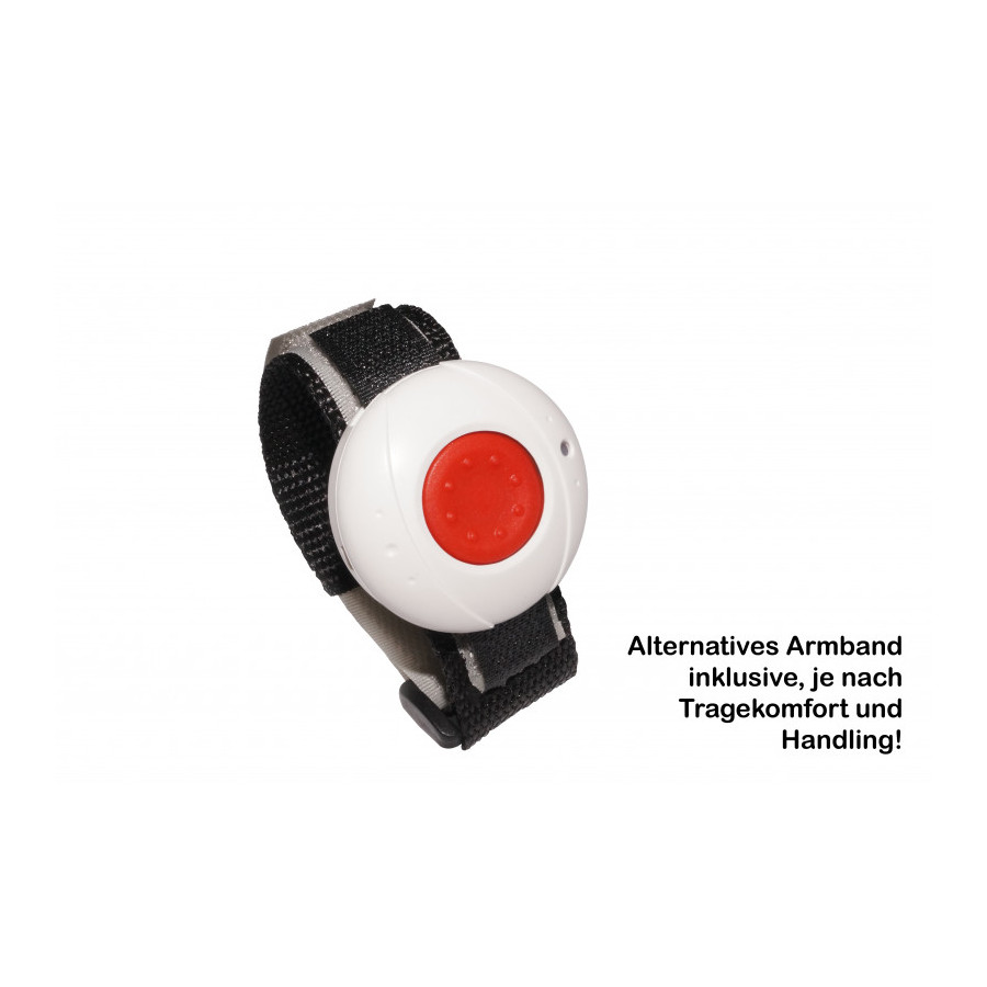 Separate SOS ARMBAND for the senior cell phone with SOS from G-TELWARE®