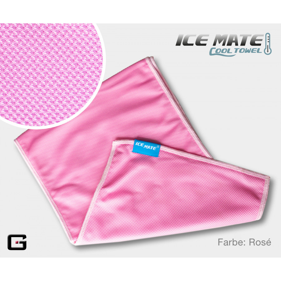 N-rit ICE Mate Cool Towel [Hochentwickelter Kühleffekt] - Gran toalla de enfriamiento para los atletas, deportes, fitness, traba