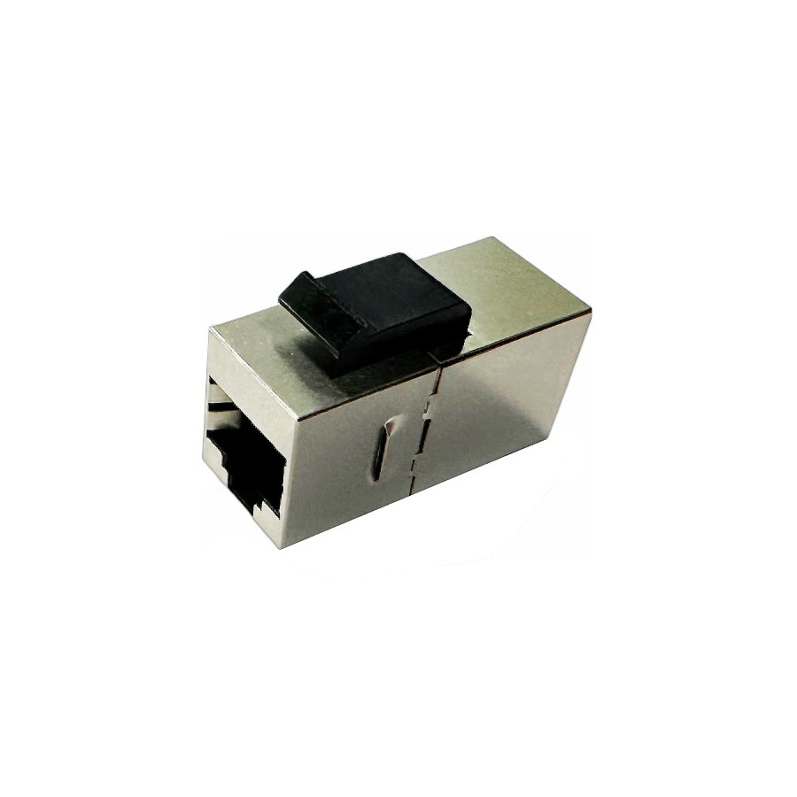 G-TELWARE® Pack Cat6 Shielded Inline Modular Coupler avec Keystone Latch, RJ45 Modular Coupler pour connexion de panneau, Cat6 8